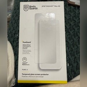 Pure 2 Tempered Glass Screen Protector for AT&T Radiant Max 5G - Clear